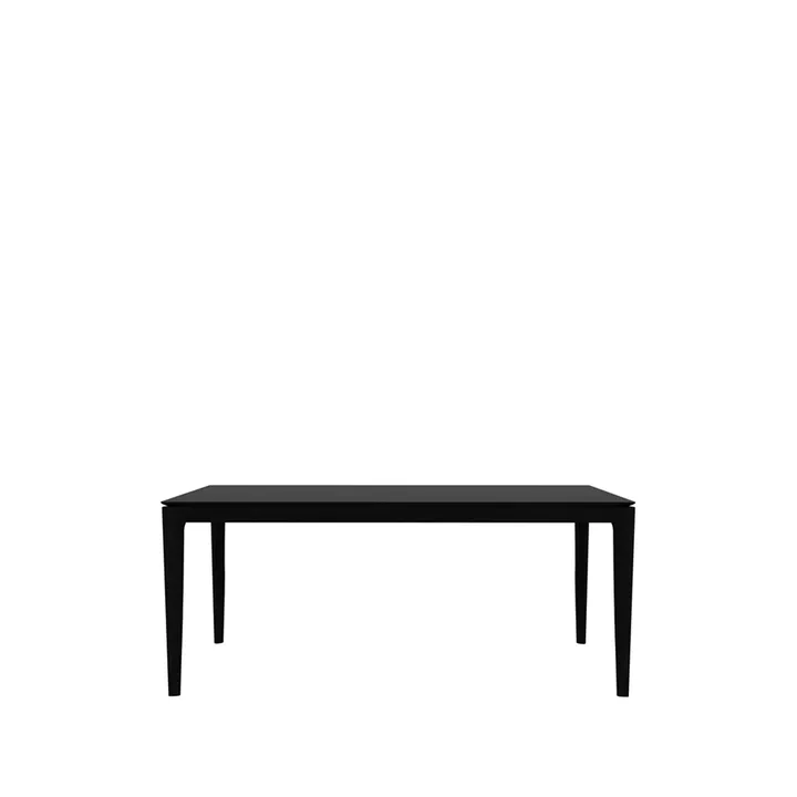 Mesa de comedor Bok 180x90 cm - Roble teñido de negro - Ethnicraft