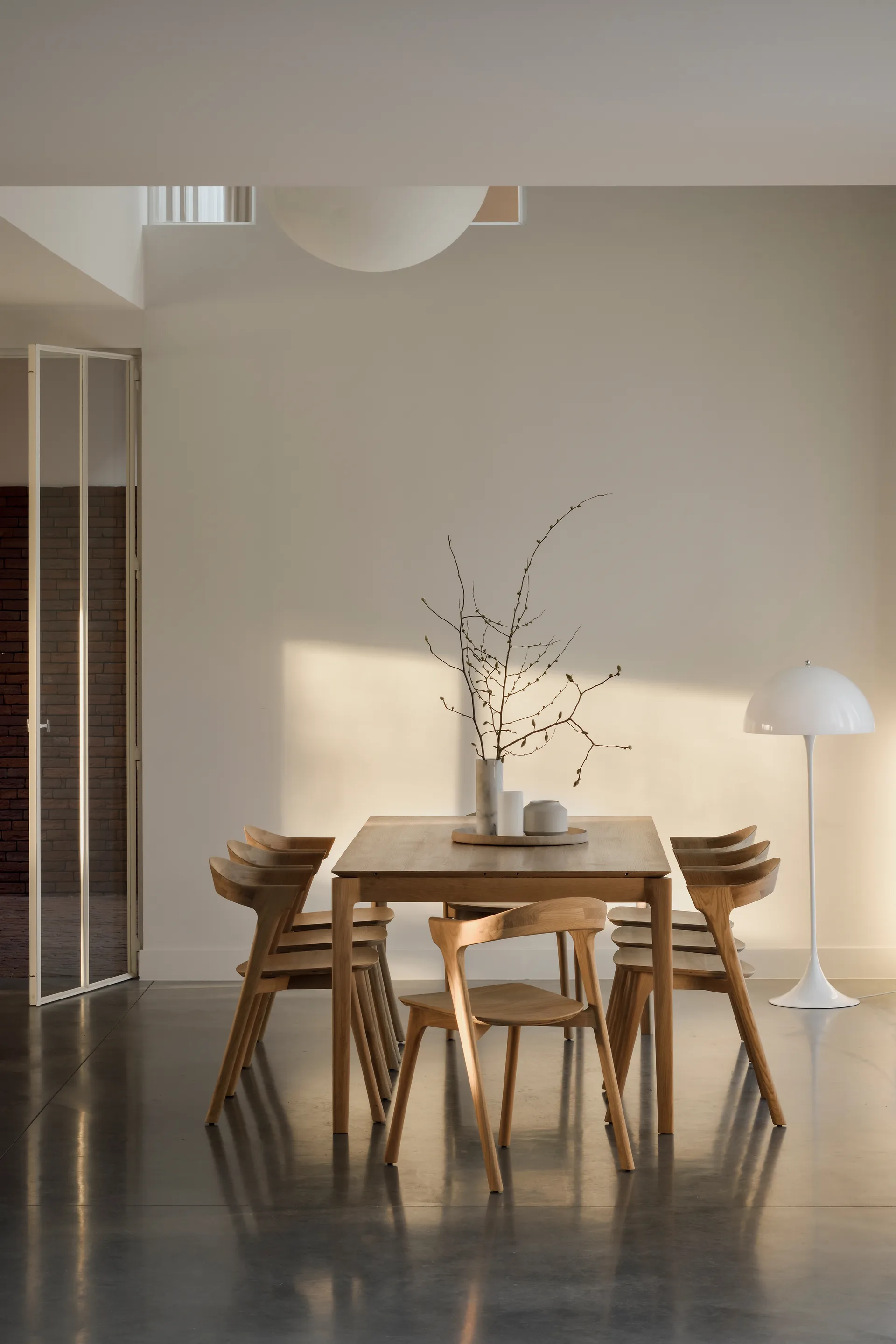 Mesa de comedor Bok 200x95 cm, Roble con aceite duro encerado Ethnicraft