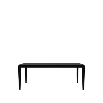 Mesa de comedor Bok 200x95 cm - Roble teñido negro - Ethnicraft