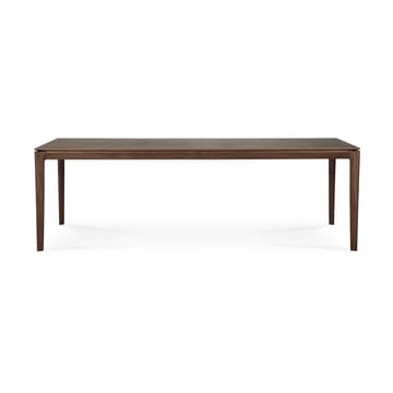 Mesa de comedor Bok 240x100 cm - Teca barnizada marrón - Ethnicraft