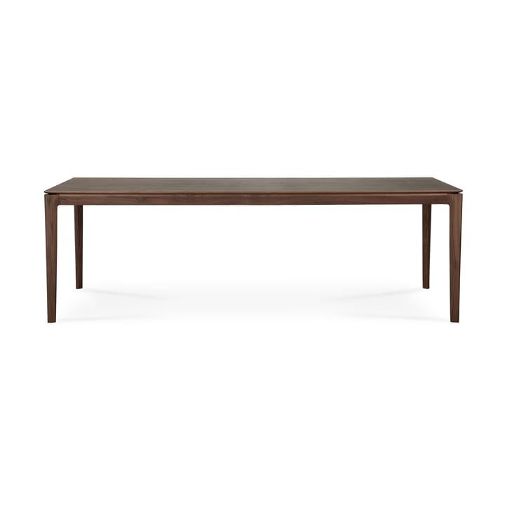 Mesa de comedor Bok 240x100 cm, Teca barnizada marrón Ethnicraft