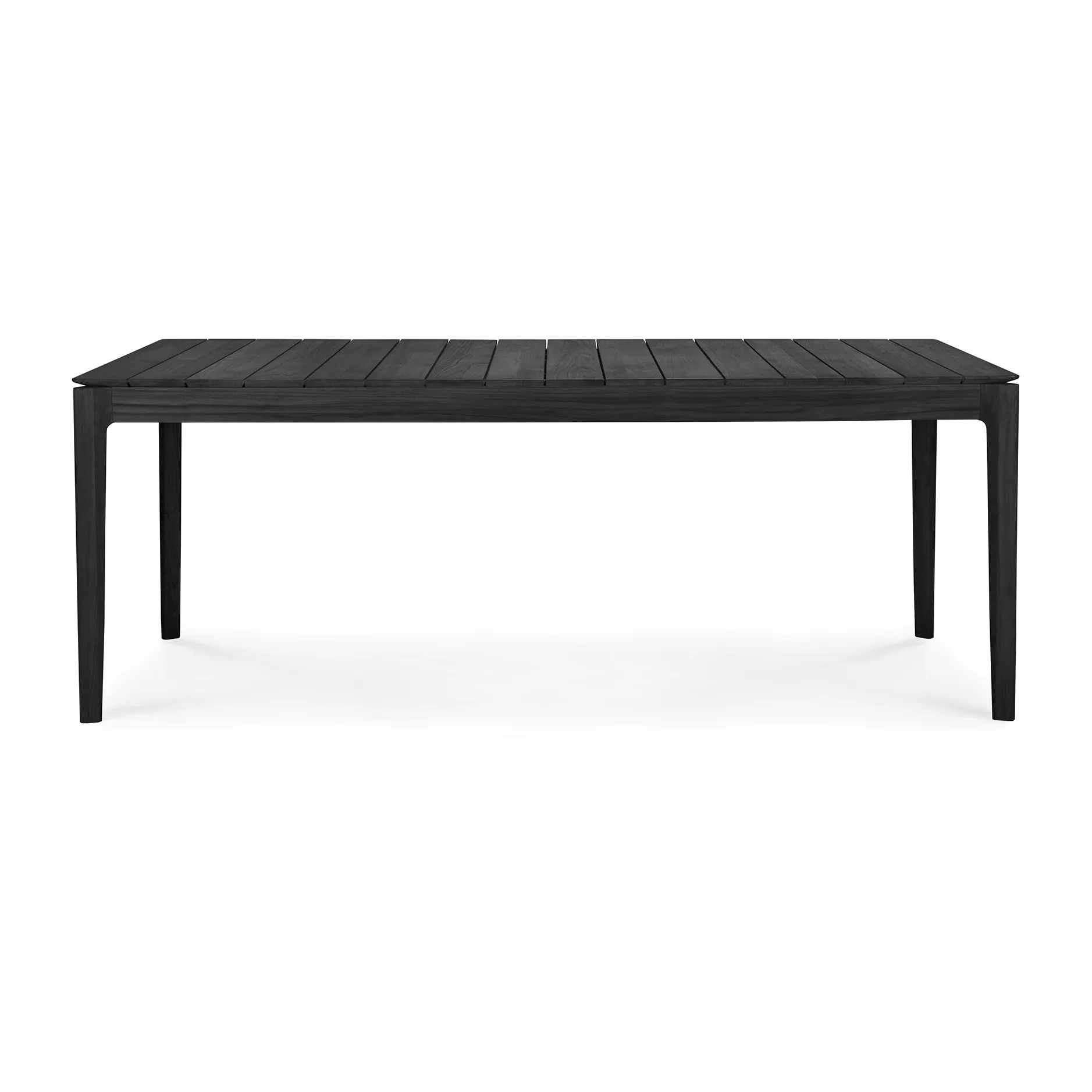 Mesa de comedor Bok outdoor teka lacado negro, 200 x 100 cm Ethnicraft