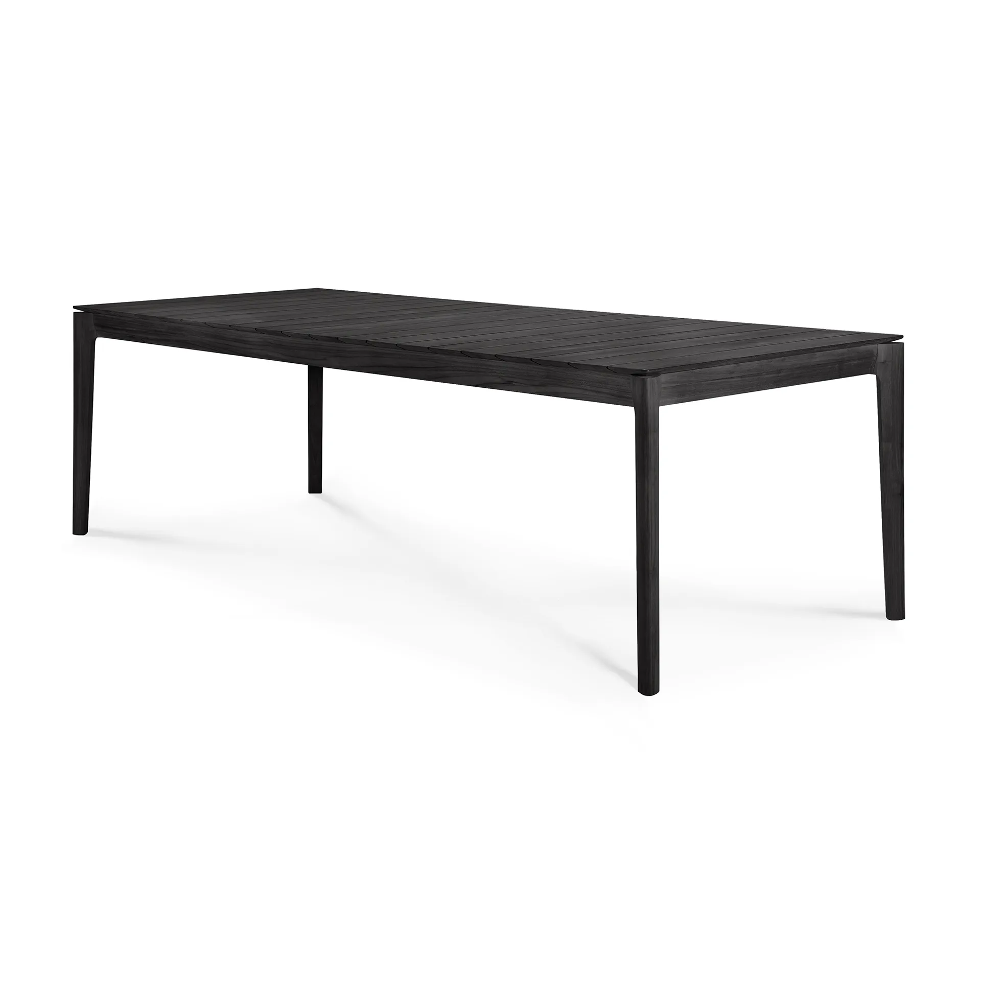 Mesa de comedor Bok outdoor teka lacado negro, 250 x 100 cm Ethnicraft