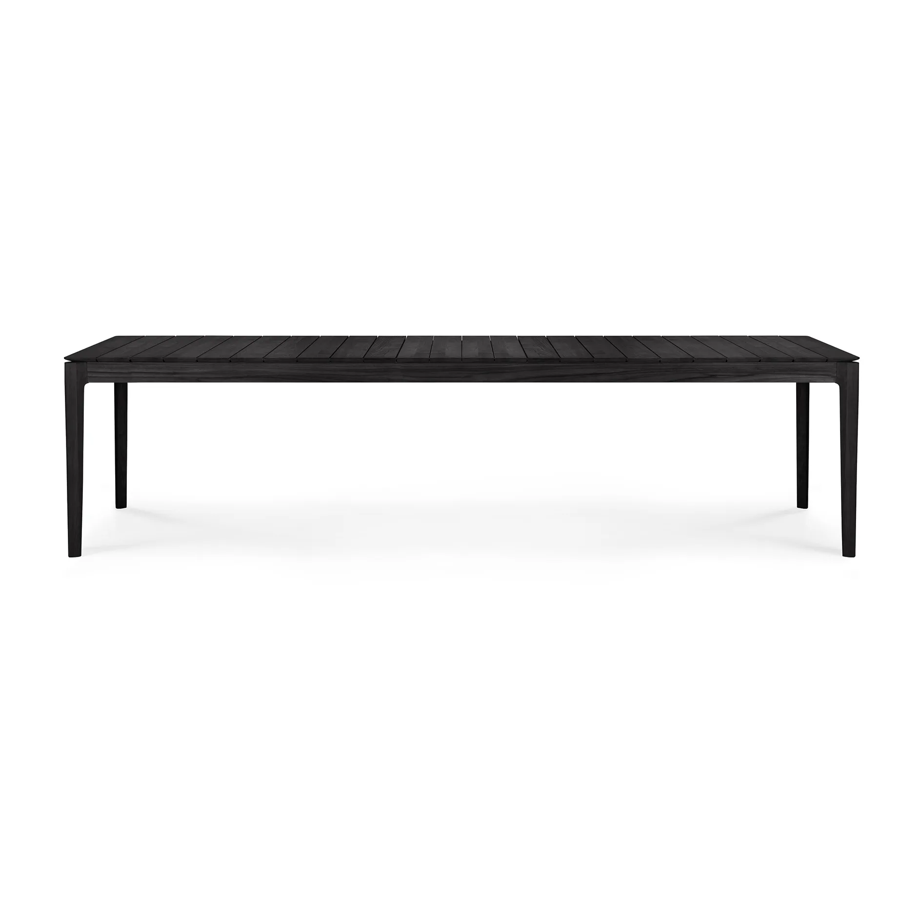 Mesa de comedor Bok outdoor teka lacado negro, 300 x 110 cm Ethnicraft