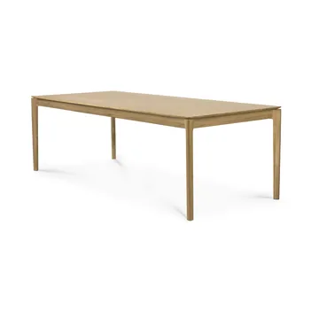 Mesa de comedor Bok - Roble lacado, 200x95 cm - Ethnicraft