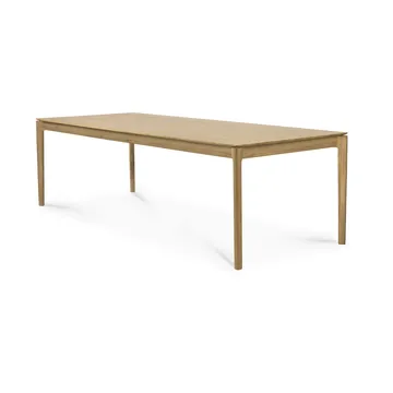 Mesa de comedor Bok - Roble lacado, 220x95 cm - Ethnicraft