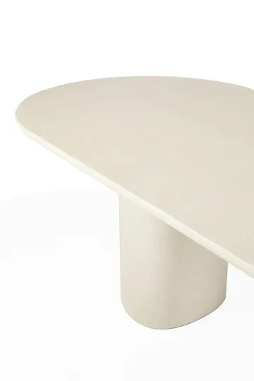 Mesa de comedor Elements Oblong - Blanco roto - Ethnicraft