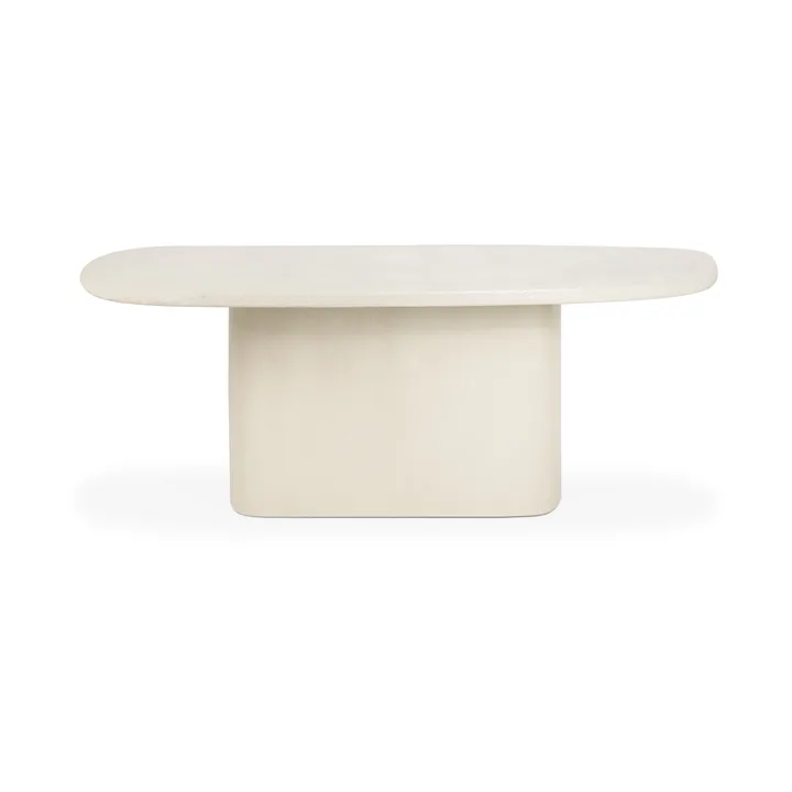 Mesa de comedor Elements Pebble - Blanco roto - Ethnicraft