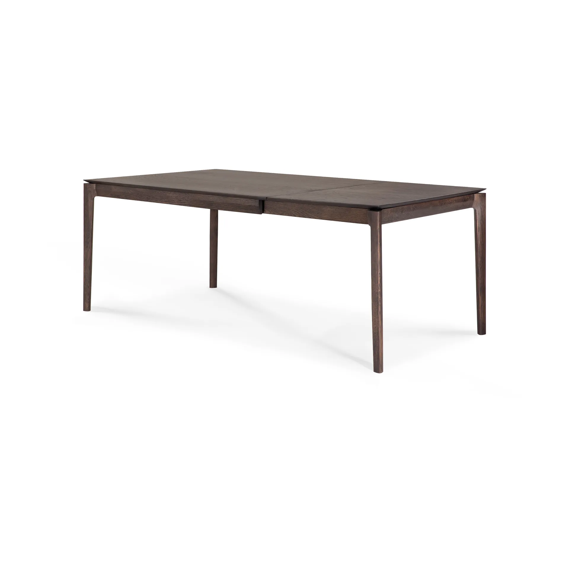 Mesa de comedor extensible Bok , Roble lacado en color marrón, 90x140/220 cm Ethnicraft