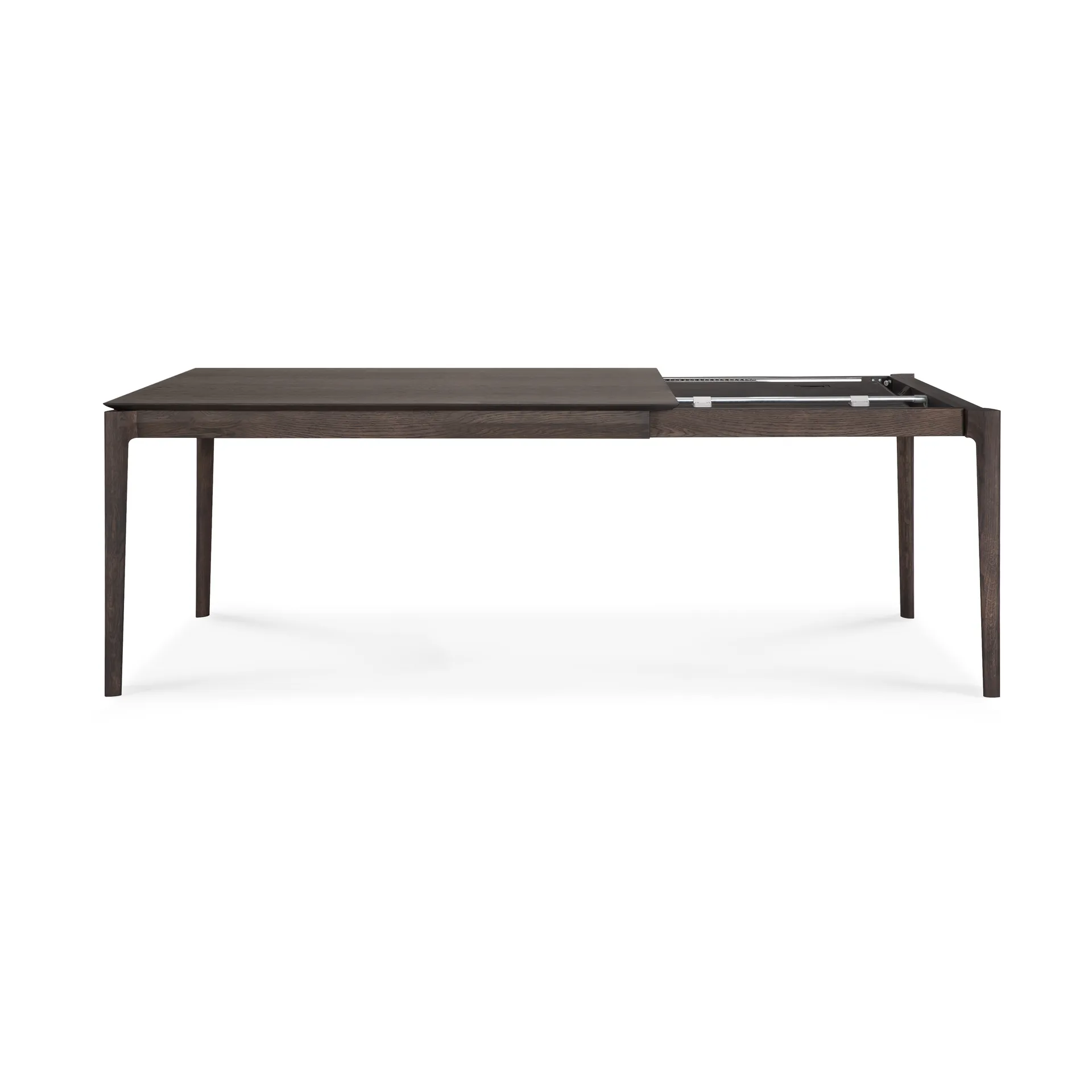 Mesa de comedor extensible Bok , Roble lacado en color marrón, 90x140/220 cm Ethnicraft