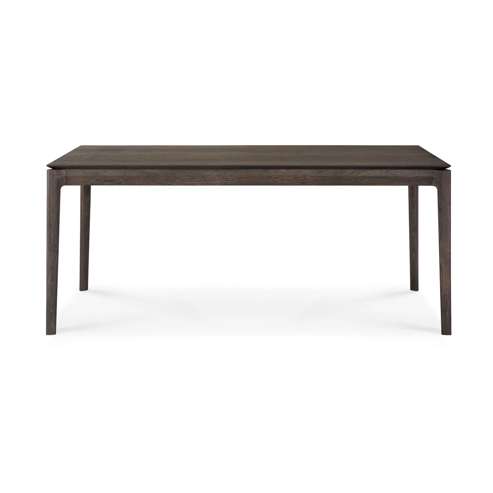 Mesa de comedor extensible Bok , Roble lacado en marrón, 100×180/280 cm Ethnicraft