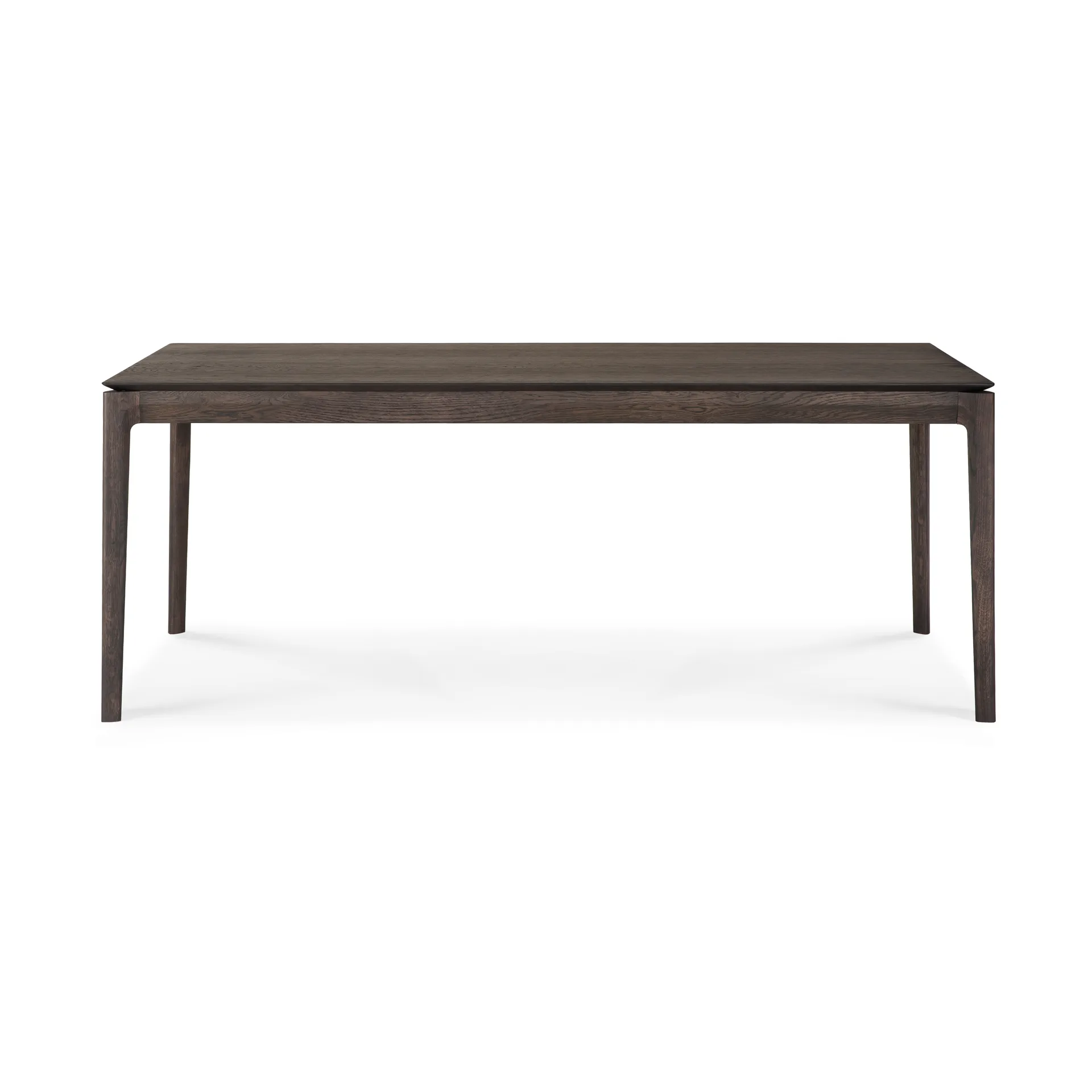 Mesa de comedor extensible Bok , Roble lacado en marrón, 100x200/300 cm Ethnicraft