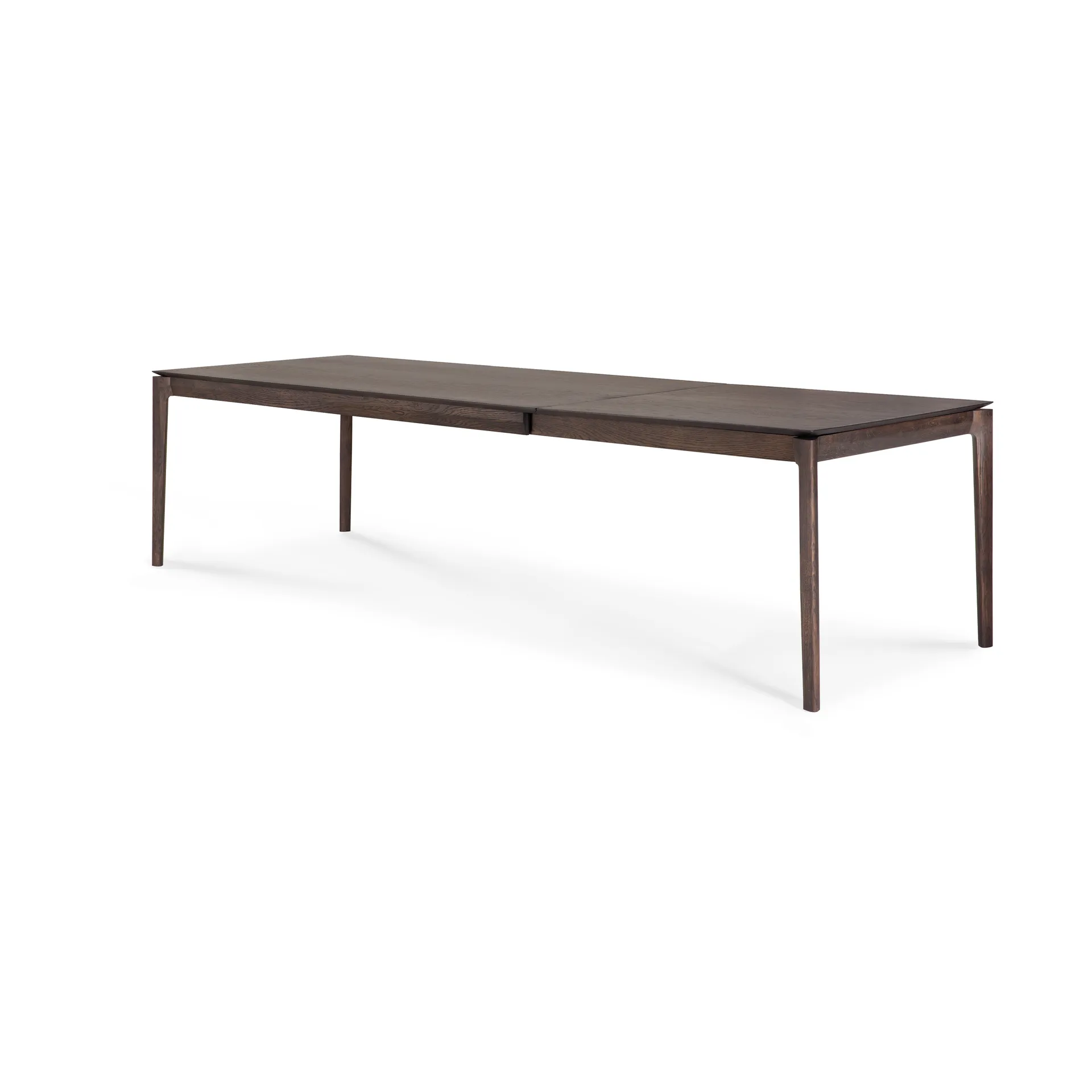 Mesa de comedor extensible Bok , Roble lacado en marrón, 100x200/300 cm Ethnicraft