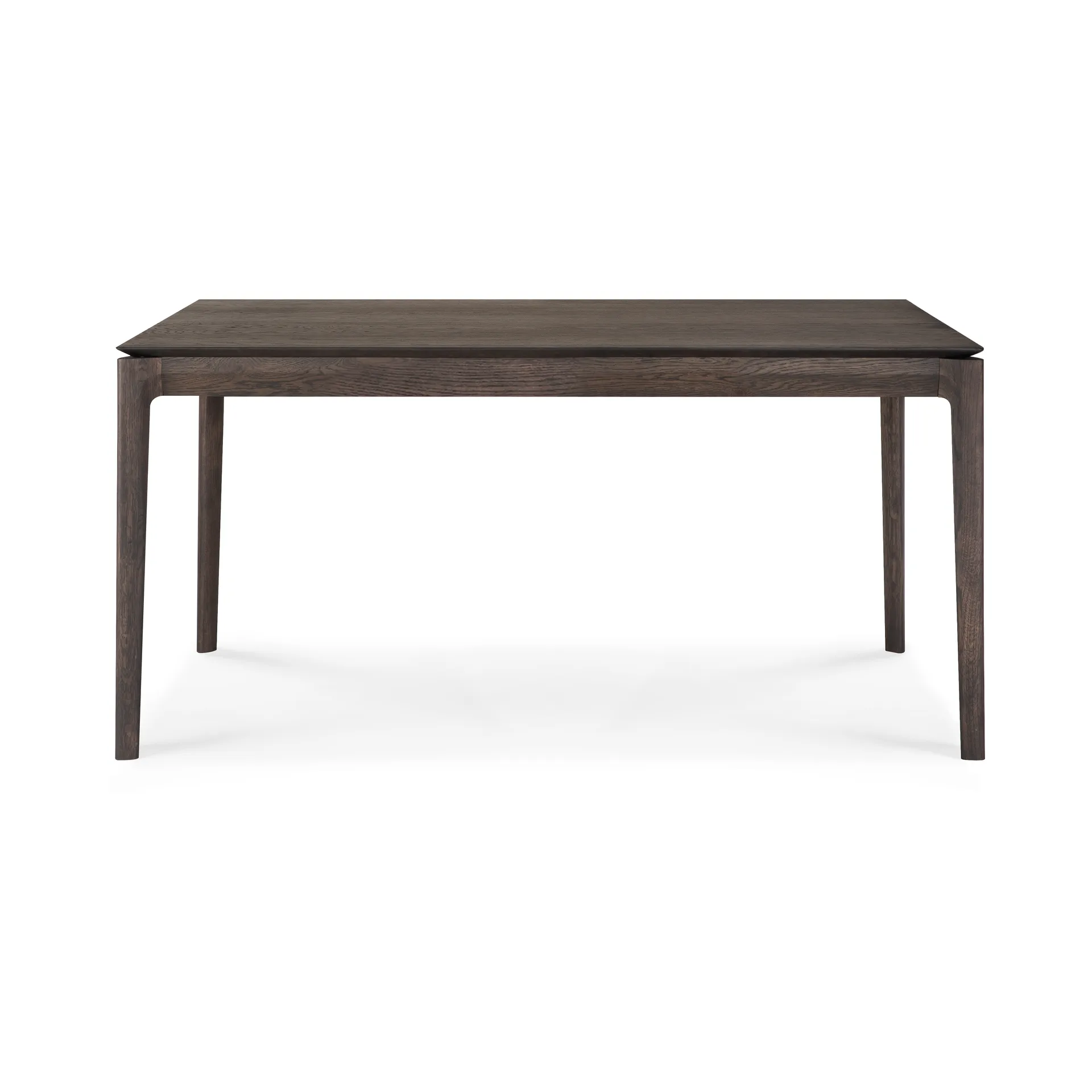 Mesa de comedor extensible Bok , Roble lacado en marrón, 90x160/240 cm Ethnicraft