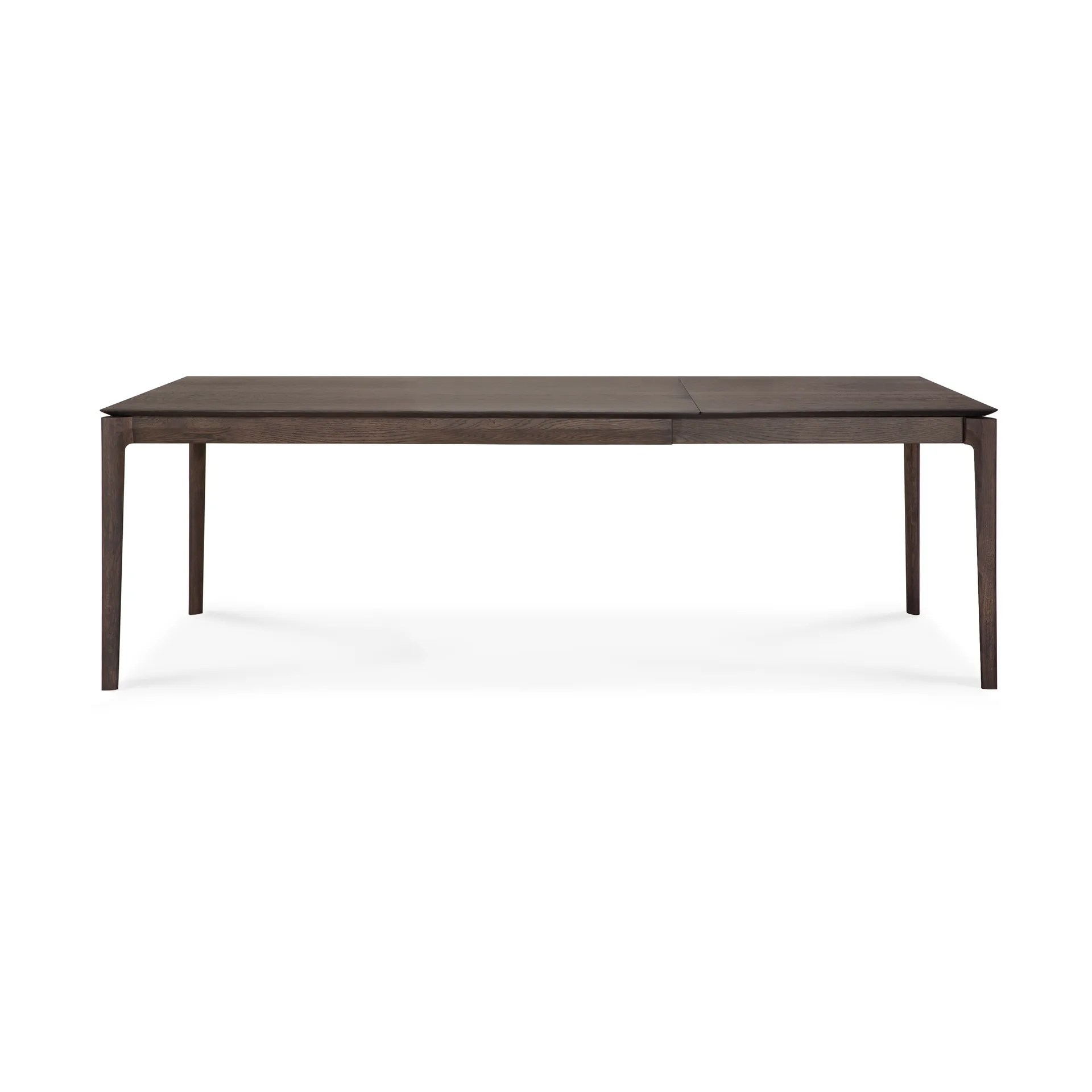 Mesa de comedor extensible Bok , Roble lacado en marrón, 90x160/240 cm Ethnicraft
