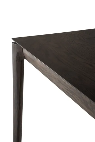Mesa de comedor extensible Bok  - Roble lacado en marrón, 90x160/240 cm - Ethnicraft