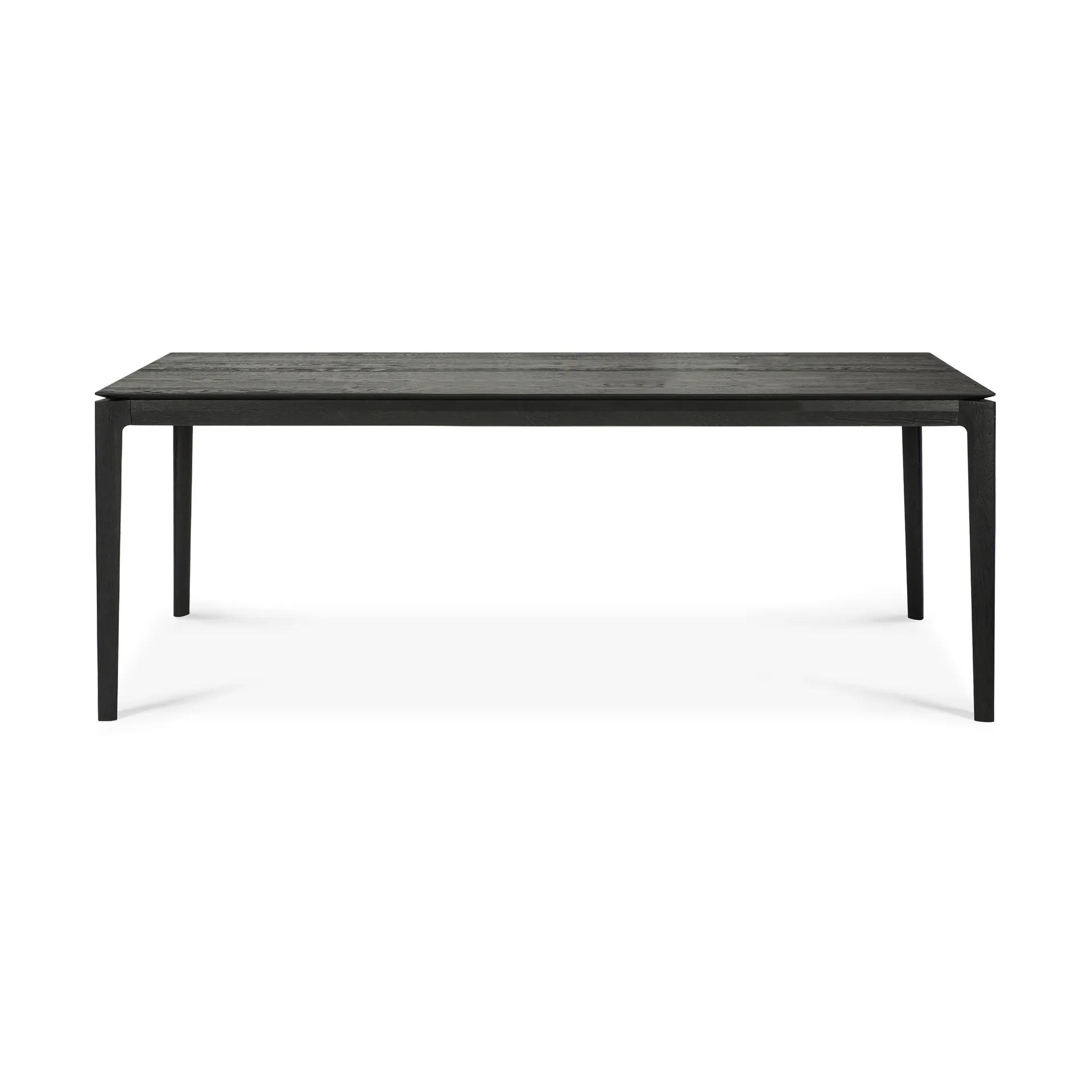 Mesa de comedor extensible Bok , Roble lacado en negro, 100x200/300 cm Ethnicraft