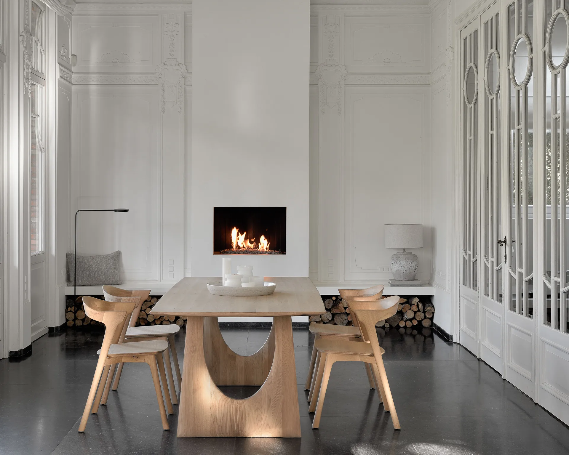 Mesa Geometric, Roble 220x100 cm Ethnicraft