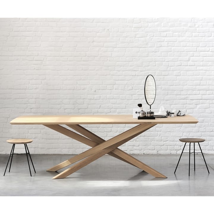 Mesa Mikado, Oak wax oil 203x106 cm Ethnicraft
