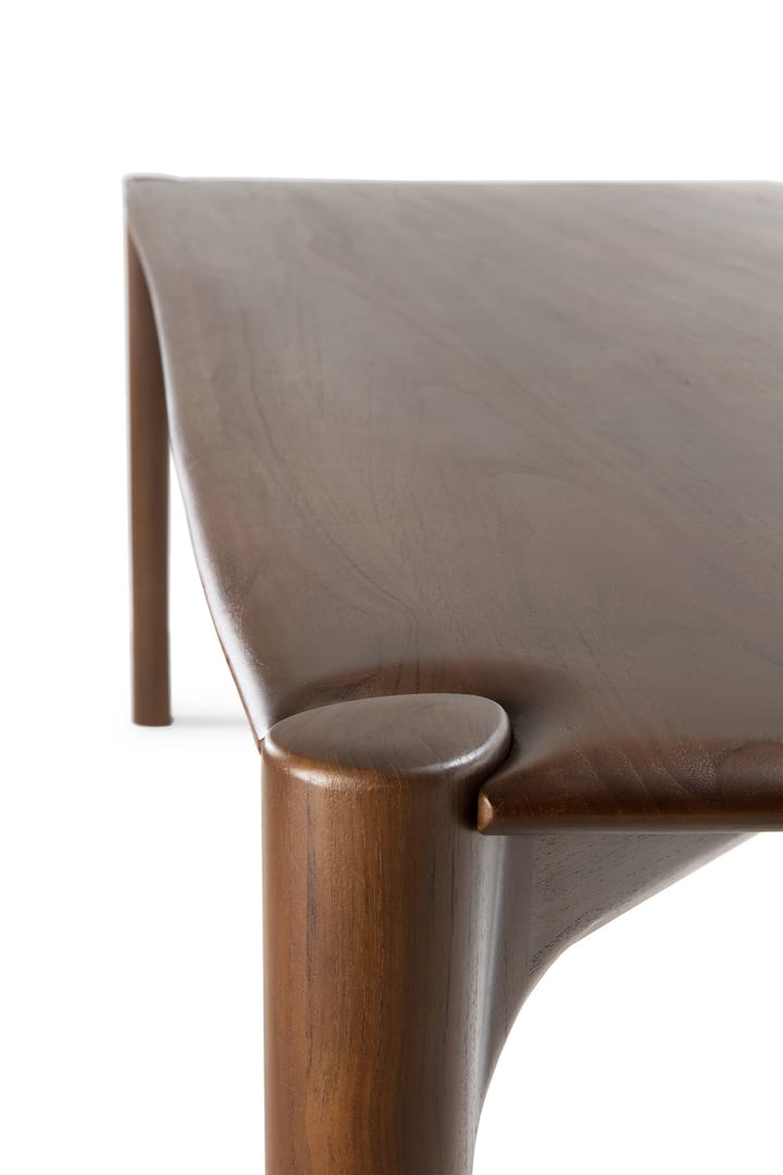 Mesa PI 200x95 cm, Lackad teak brown Ethnicraft