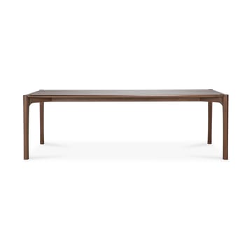 Mesa PI 240x100 cm - Lackad teak brown - Ethnicraft