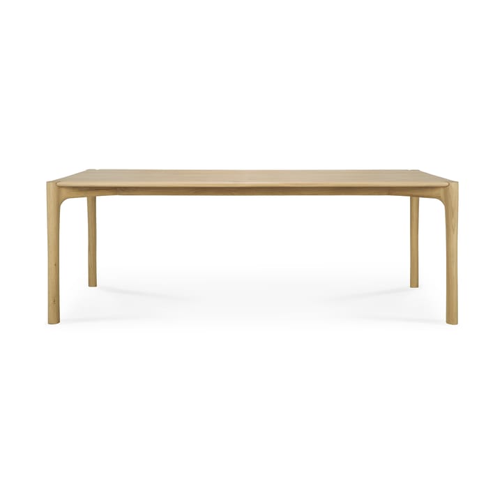 Mesa PI en roble aceitado con cera dura - 220 x 95 x 76 cm - Ethnicraft