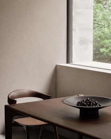 Mesa PI - Lackad teak brown, 180x90 cm - Ethnicraft