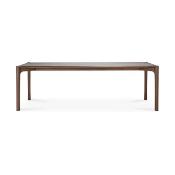 Mesa PI - Lackad teak brown, 240x100 cm - Ethnicraft