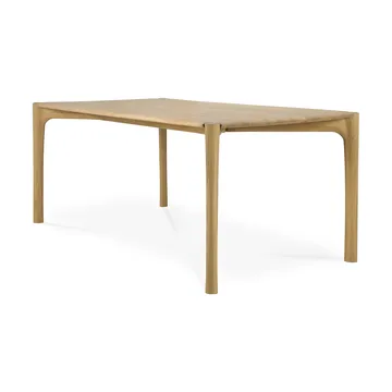 Mesa PI - Roble aceitado con cera dura, 200 x 95 x 76 cm - Ethnicraft