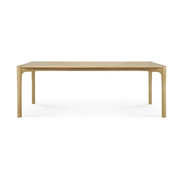 Mesa PI - Roble aceitado con cera dura, 220 x 95 x 76 cm - Ethnicraft