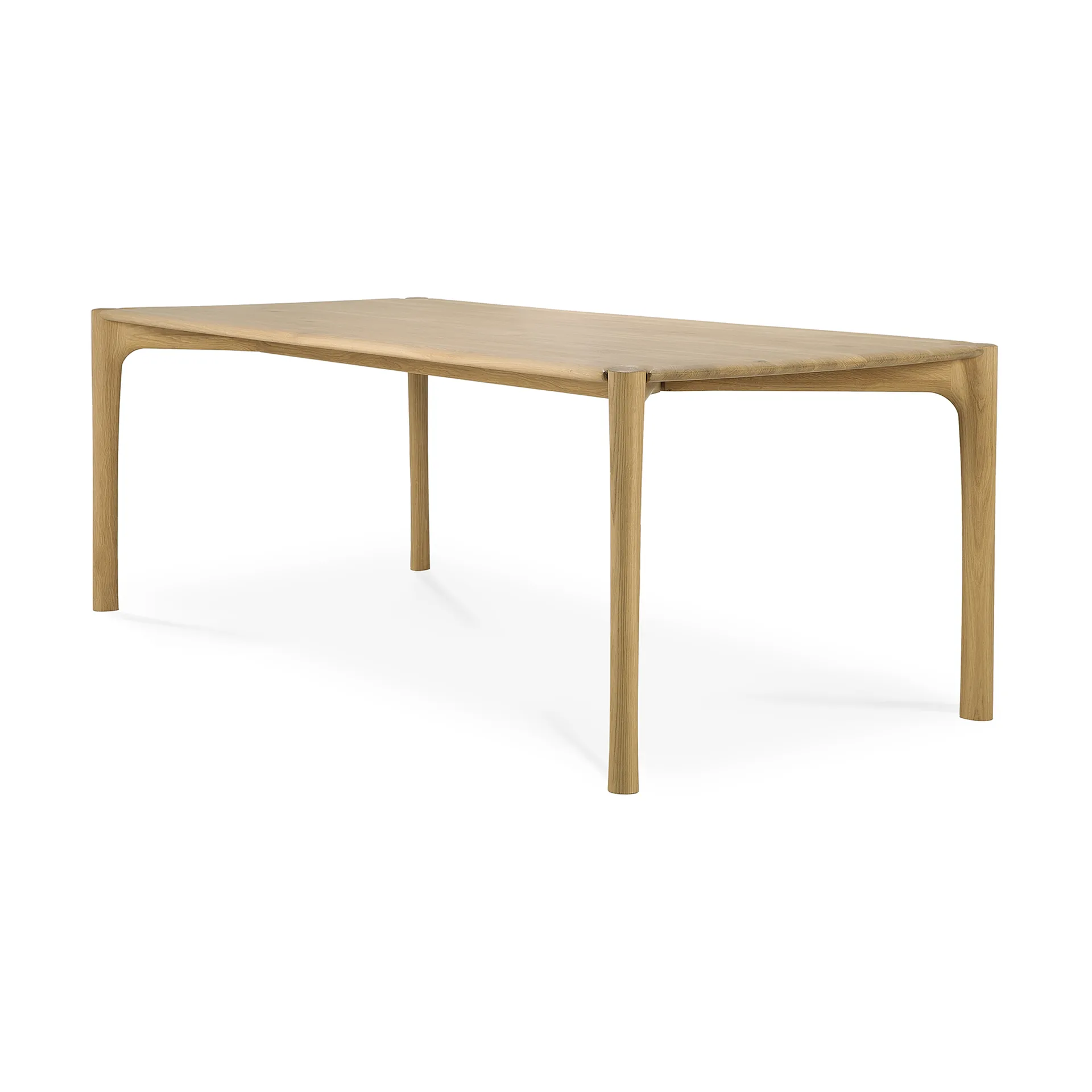 Mesa PI, Roble aceitado con cera dura, 220 x 95 x 76 cm Ethnicraft