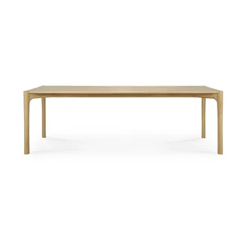 Mesa PI - Roble aceitado con cera dura, 240 x 100 x 76 cm - Ethnicraft