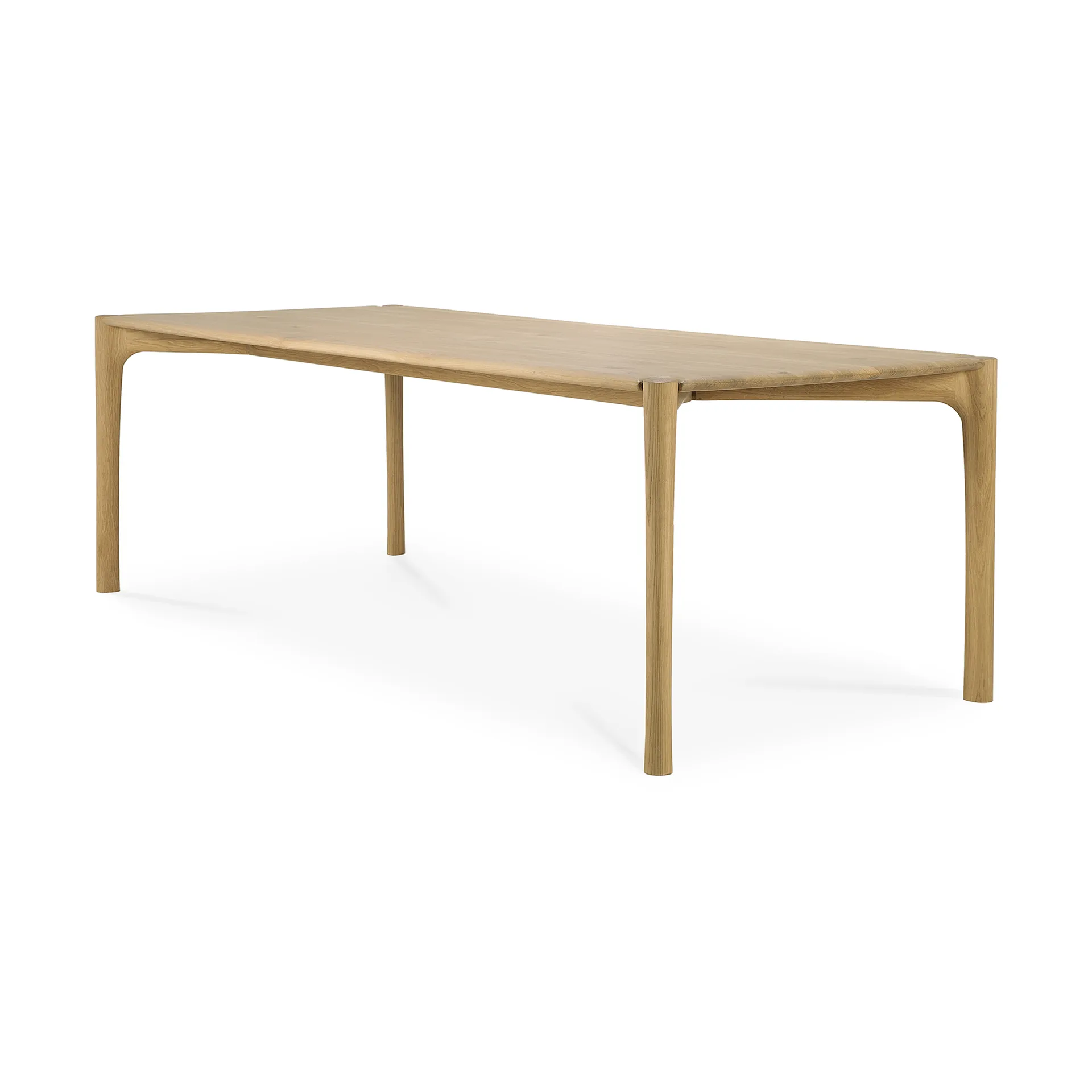 Mesa PI, Roble aceitado con cera dura, 240 x 100 x 76 cm Ethnicraft