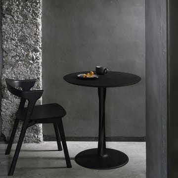 Mesa redonda Torsion en roble negro teñido - Ø127 cm - Ethnicraft