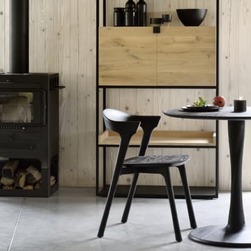 Mesa redonda Torsion en roble negro teñido - Ø127 cm - Ethnicraft