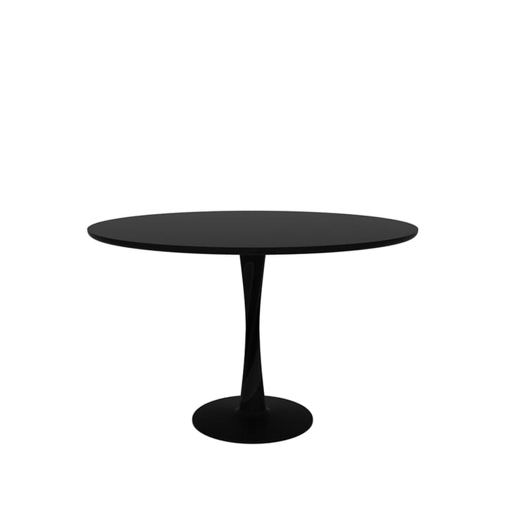 Mesa redonda Torsion en roble negro teñido - Ø127 cm - Ethnicraft