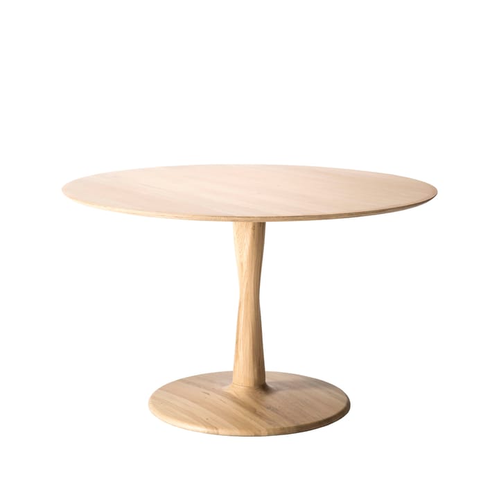Mesa Torsion redonda – aceite duro con pigmento blanco - Ø127 cm - Ethnicraft