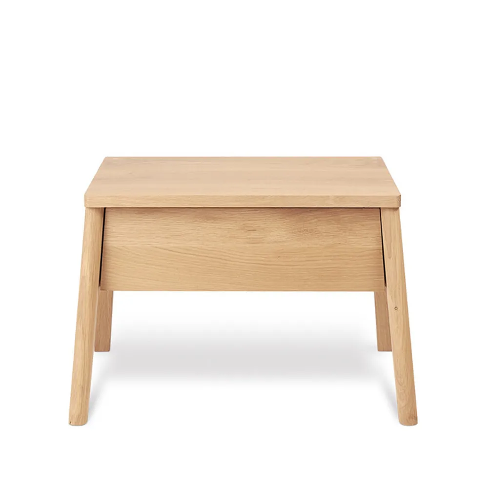 mesita de noche Air, Roble con aceite duro encerado Ethnicraft