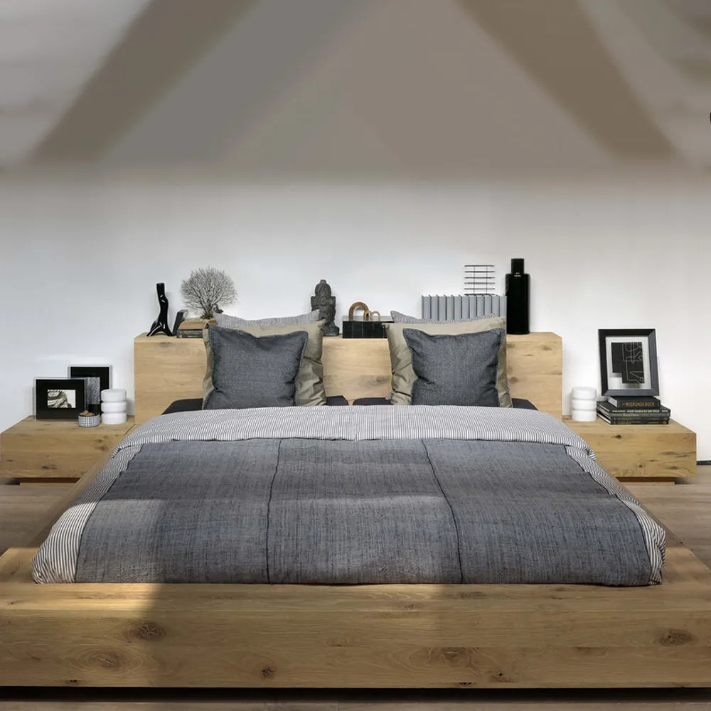 Mesita de noche Madra, Oak hardwax oil 60x43 cm Ethnicraft