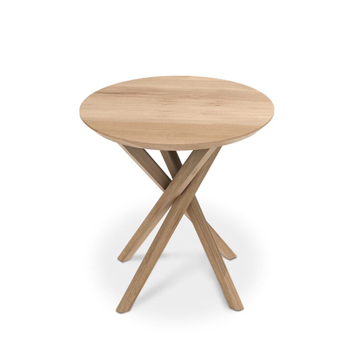 Mikado mesa auxiliar 50x50 cm - Oak wax oil - Ethnicraft
