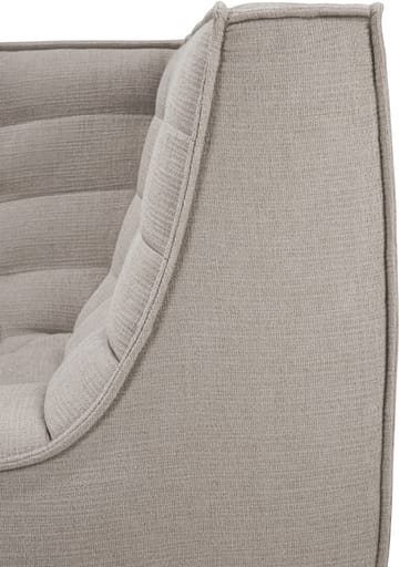 Módulo de esquina N701 recto - Tela ecru beige - Ethnicraft