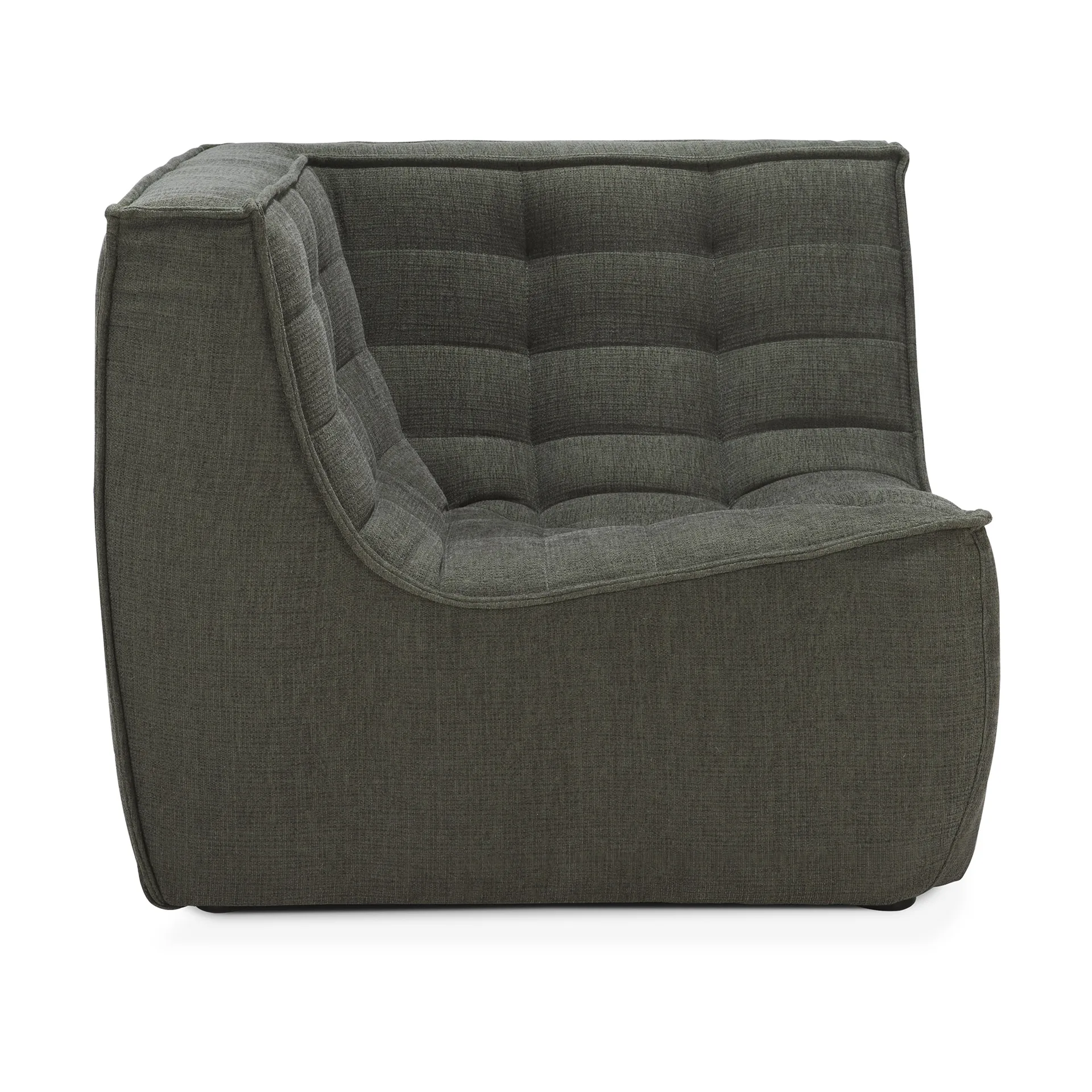 Módulo de esquina N701 recto, Tela Moss Eco Ethnicraft