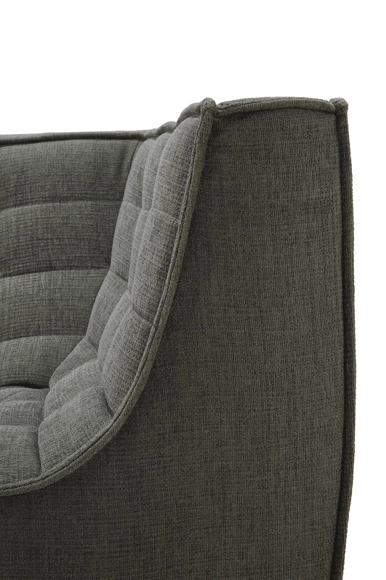 Módulo de esquina N701 recto, Tela Moss Eco Ethnicraft