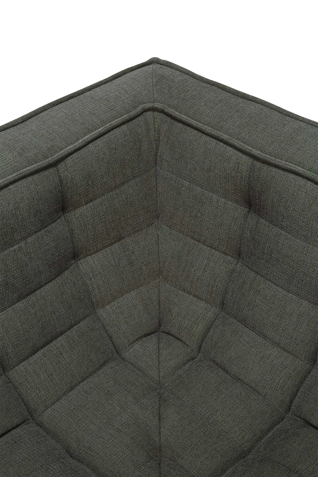 Módulo de esquina N701 recto, Tela Moss Eco Ethnicraft