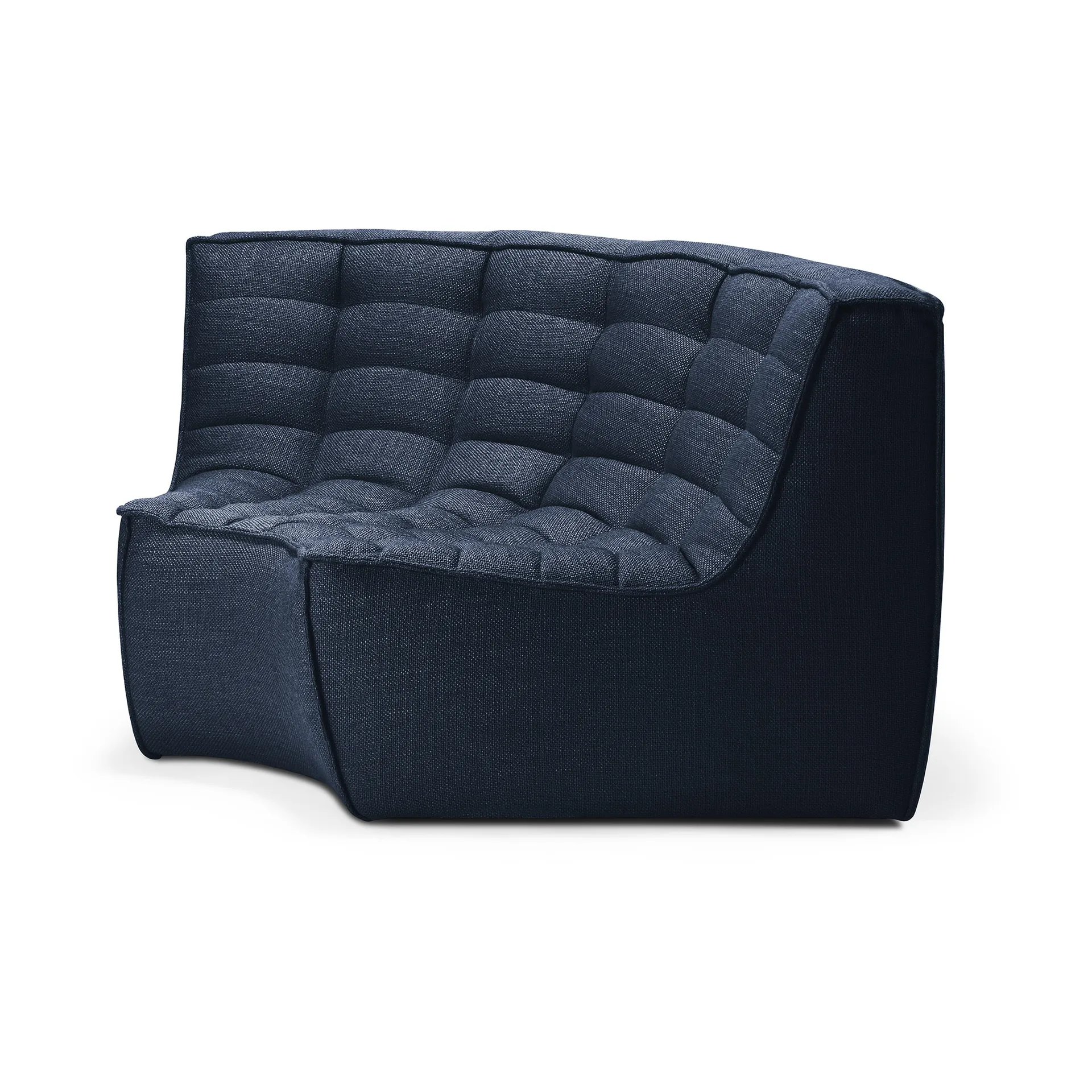 Módulo de esquina N701 redondeado 90°, Graphite Eco Ethnicraft