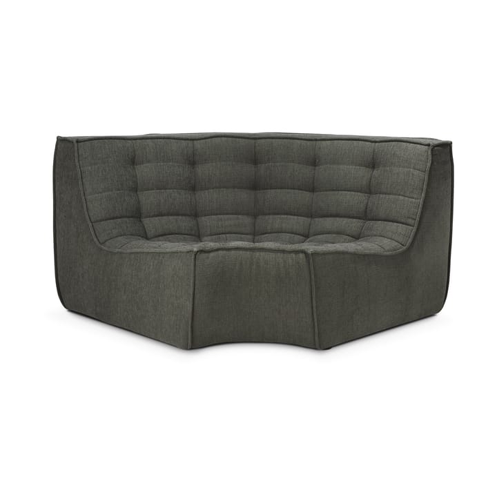 Módulo de esquina N701 redondeado 90° - Tela Moss Eco - Ethnicraft