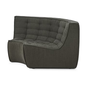 Módulo de esquina N701 redondeado 90° - Tela Moss Eco - Ethnicraft