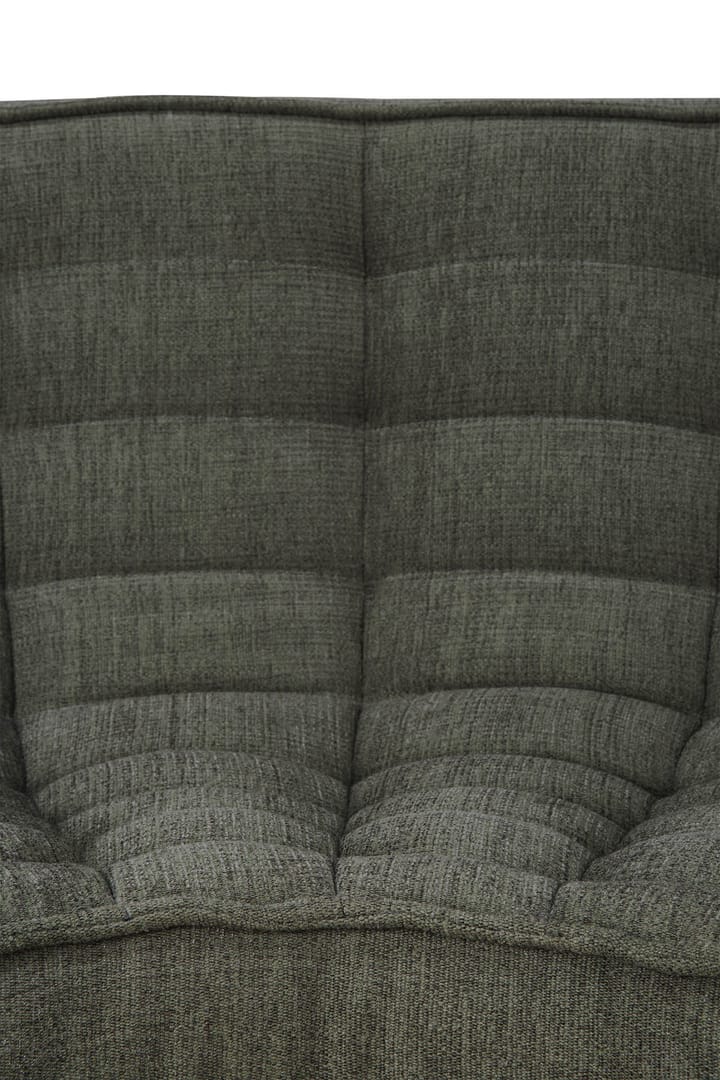 Módulo de esquina N701 redondeado 90°, Tela Moss Eco Ethnicraft