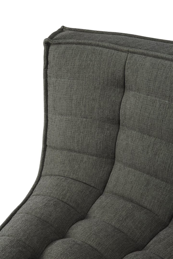 Módulo de esquina N701 redondeado 90°, Tela Moss Eco Ethnicraft