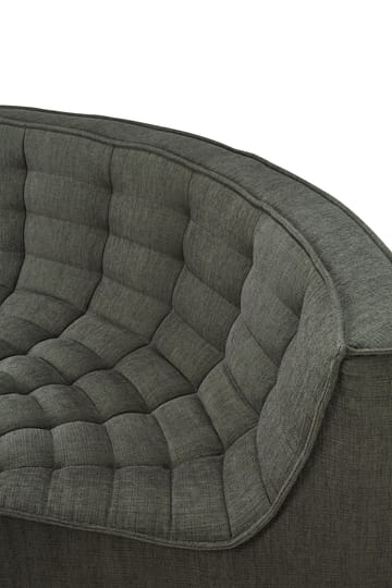 Módulo de esquina N701 redondeado 90° - Tela Moss Eco - Ethnicraft